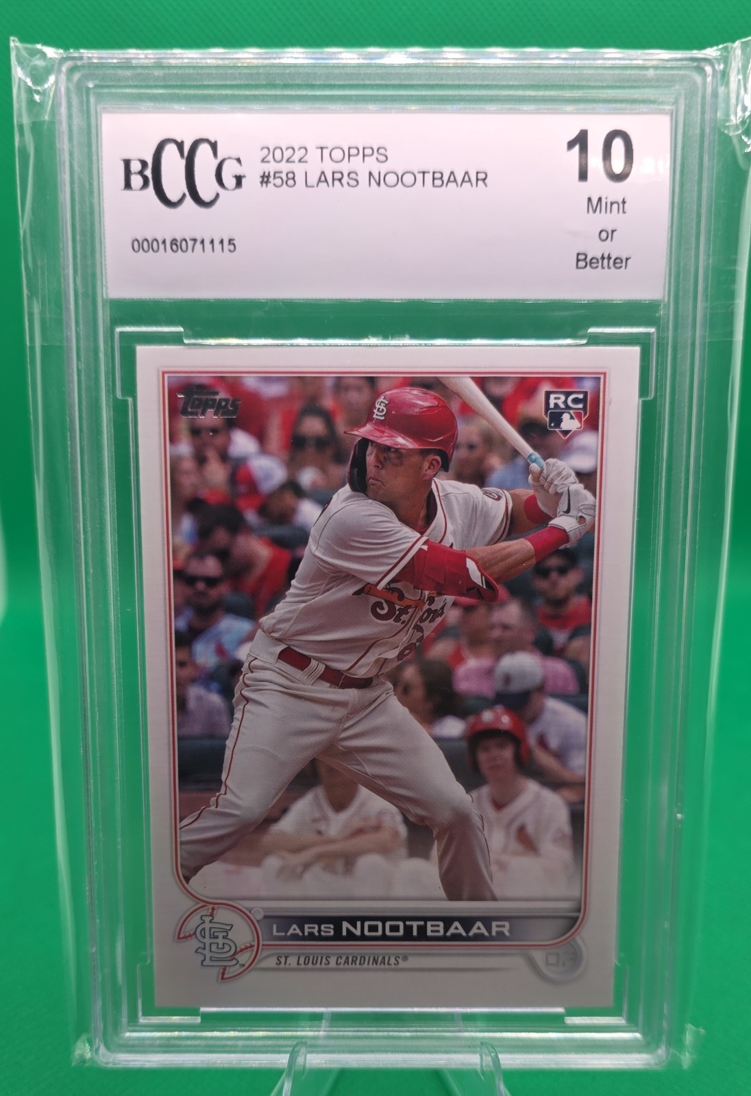 2022 Topps Series 1 - Lars Nootbaar #58 (RC)