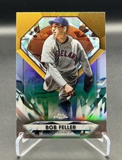 2022 Topps Chrome Update - Diamond Greats Bob Feller #DGC-59 - Cleveland Indians