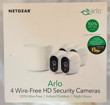 NEW Arlo Pro VMS3430-100NAS Wireless (4) HD c...