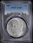 1903-P $1 Morgan Silver Dollar PCGS AU 58