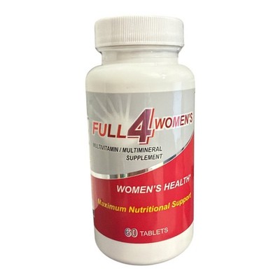 Full 4 Women s Multivitamin & Multimineral Supplement 60 Tablets Women s Healt