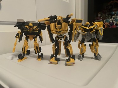 Hasbro Transformers Tribute Amazon Exclusive Bumblebee Evolution 3-Pack Complete