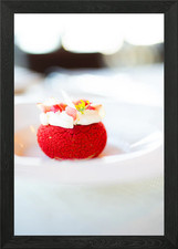 Profiterol Framed Wall Art Poster Canvas Print Picture