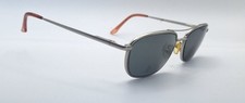 Vintage AO Safety Steel 100 Silver Pilot Metal Sunglasses FRAMES ONLY
