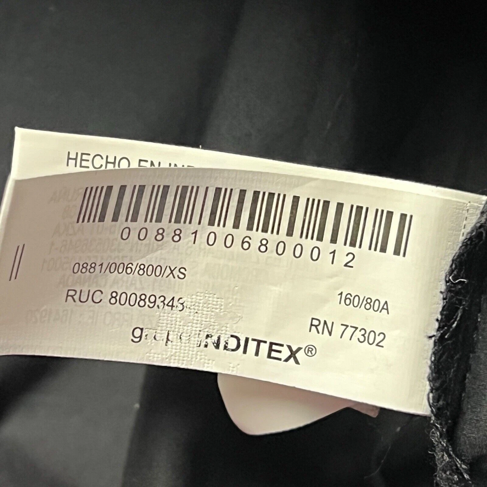 VALENTINO Top Zara taglia XS nero popeline argento strass maglione dolcevita chic glam