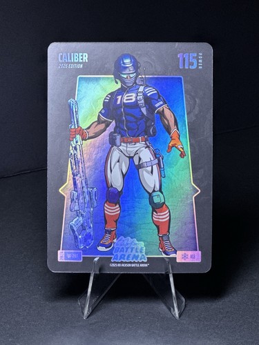 CALEB WILLIAMS 2026 BO JACKSON BATTLE ARENA 1ST EDITION “CALIBER” ICE FOIL