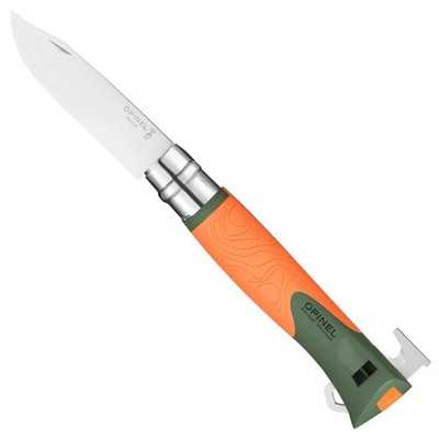 OPINEL No.12 Explore with Tick Remover, Bushcraft Survival Outdoor Camping Kn...