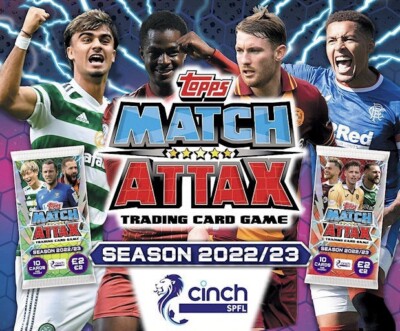 SPFL Match Attax 2022/23 Cinch Championship Stars Cards