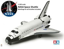 1:100 NASA Space Shuttle Atlantis scale model kit by Tamiya