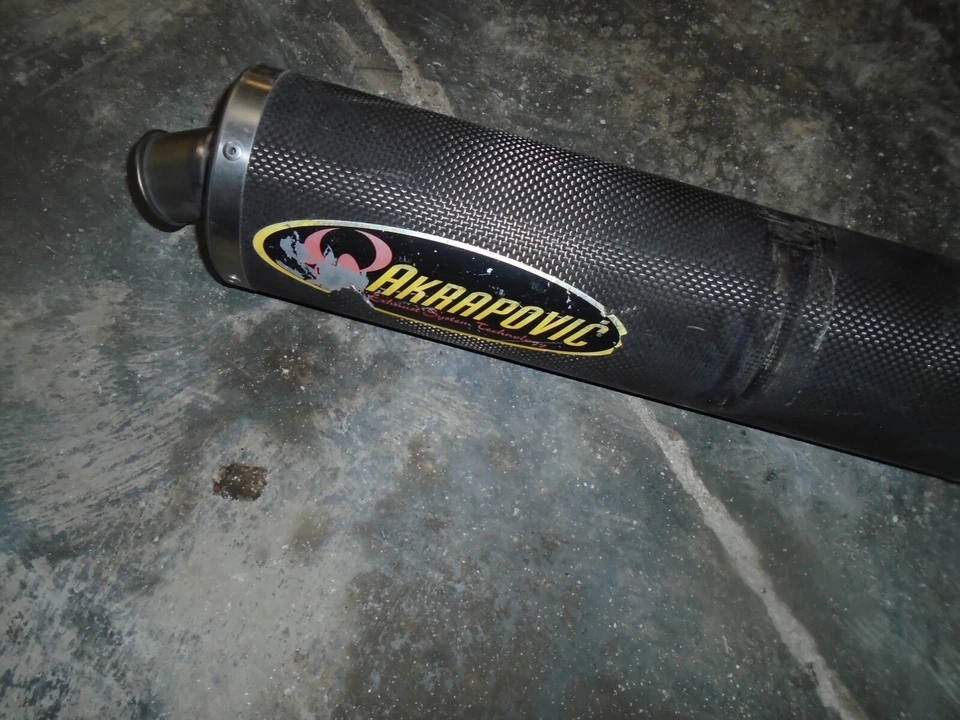 2003 Yamaha FZS1 FZ1 FZ FZS1000 1000 Fazer Exhaust System Muffler Akrapovic Pipe - Image 2 of 4