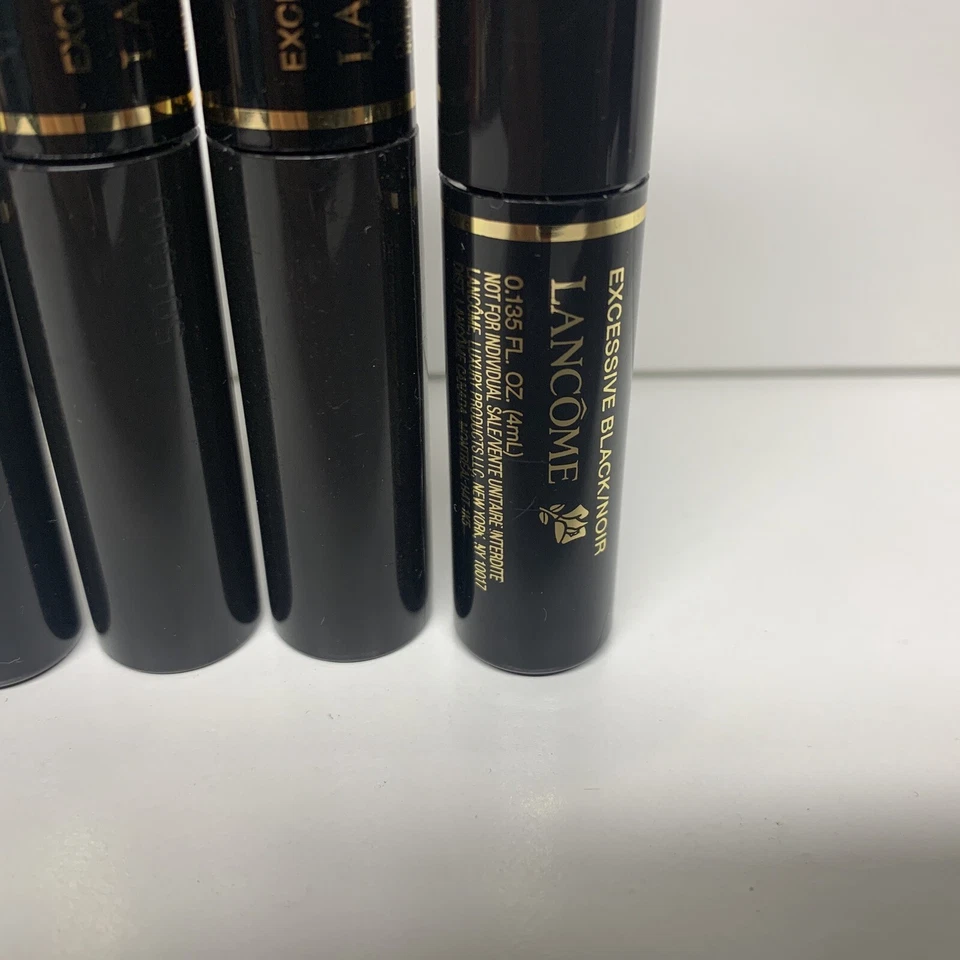 4 rímel Lancome Hypnose Drama negro excesivo nuevo tamaño de viaje 4 ml cada uno Foto 3 de 4