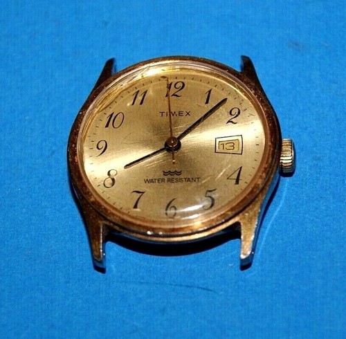 Vintage Timex Gold Tone Watch Movement