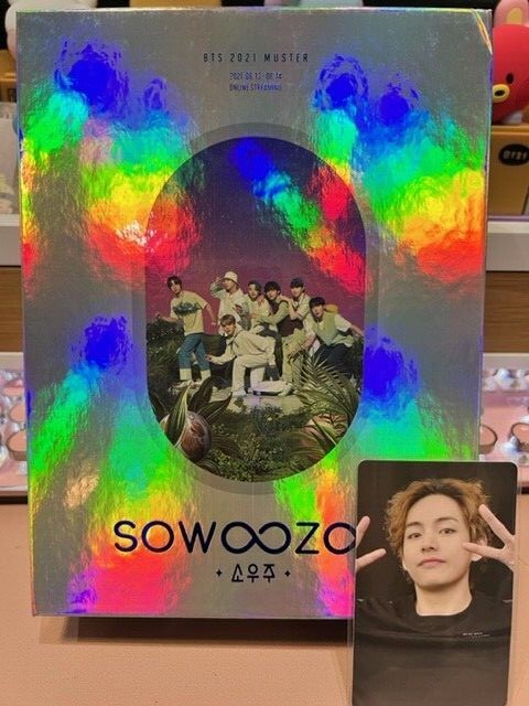 BTS 2021 MUSTER SOWOOZOO Blu-ray with V photocard TAEHYUNG | eBay