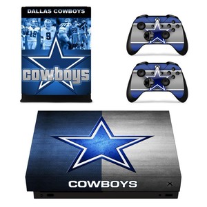 Dallas Cowboys NFL Xbox one X Console Vinyl Skin Decals &hellip;