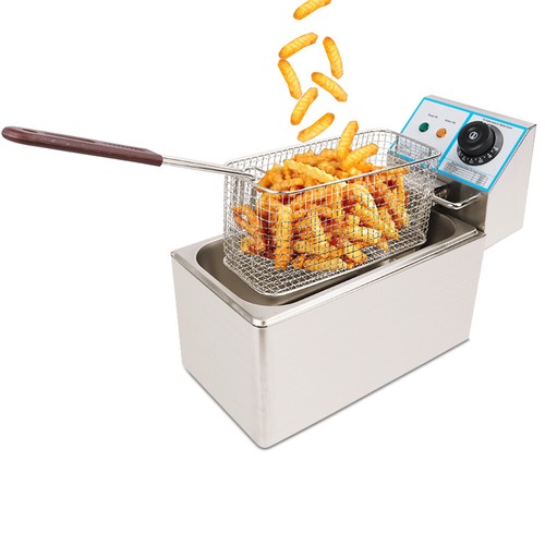 Large Electric Deep Fat Fryer Chip Food Oil Fry Fast Frying Home Commercial UK - Picture 13 of 33
