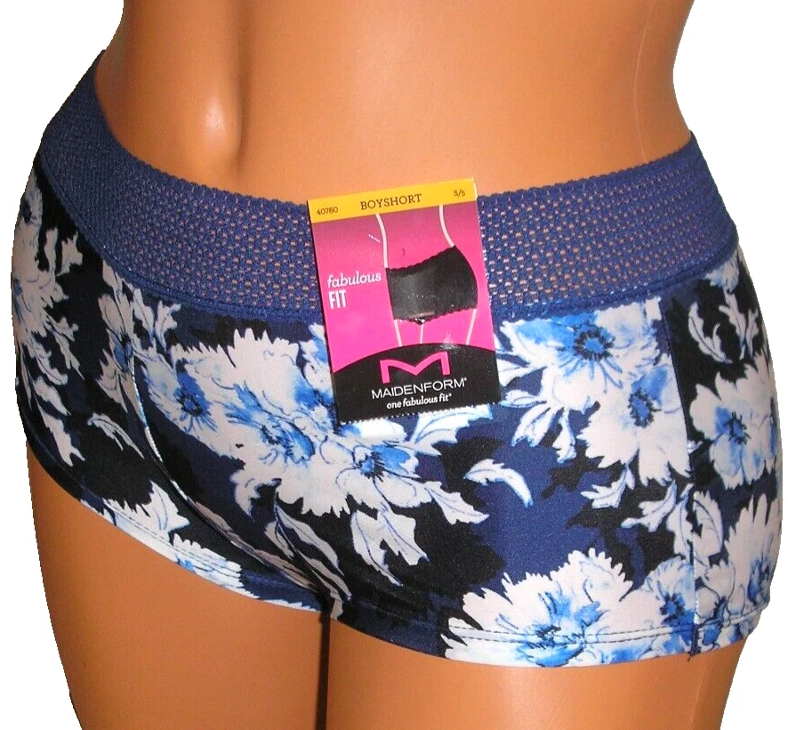 Bragas Lencería Maidenform Fabuloso Calce Boyshorts Talla 5 Pequeño Adulto Regalo Foto 2 de 4