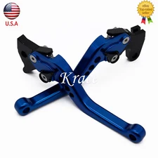 For Honda CBR 600 F2,F3,F4,F4i 1991-2007 CNC Brake Clutch Levers Short Blue