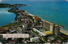 1964 Puerto Rico Condo Section Photo Chase Manhattan Bank Business Card Calendar