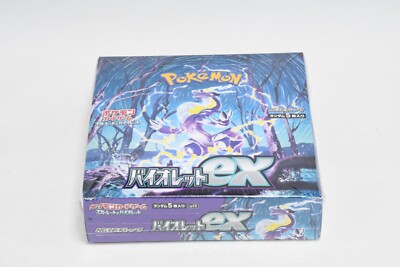 Pokemon Card Violet ex booster scarlet sv1S Sealed Japanese Box damaged