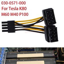 030-0571-000 Dual 8to8 Graphics Power Cable for NVIDIA Tesla K80 M60 M40 P100