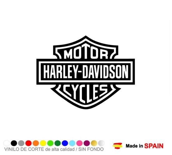 Pegatina Vinilo HARLEY DAVIDSON Moto Sticker Aufkleber Wall Decal Adesivi