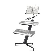 AKOZLIN Aluminum Alloy Keyboard Stand Spider 61 76 88 Keys Holder 2 Tier With...