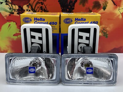2pcs x Hella Comet 450 Clear Spot Light LensFog Lamp (New) | eBay