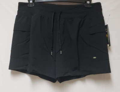 Leg3nd Discovery Women s XL Black Fitness Shorts NWT Yoga Gym Running