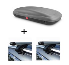 Dachbox VDP-BA400+Dachtr&auml;ger VDP XL 135 f&uuml;r f&uuml;r Mercedes M-Klasse W164 05-11