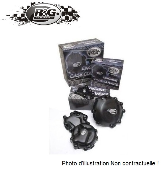 Protéger le carter d'embrayage BMW S1000XR contre les chutes R&G noir