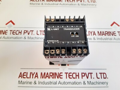 M-SYSTEM L-UNIT LWT-11A0-R Watt Transducer 24V DC SER RB021277