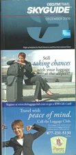 AMEX SkyGuide airline guide (OAG competitor) N Am pocket timetable 12/09 [1042]