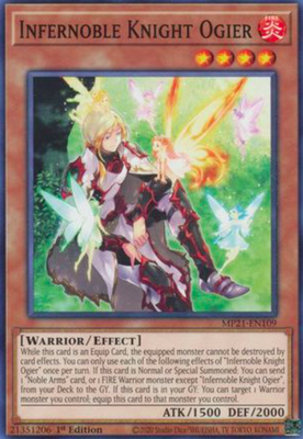 Infernoble Knight Ogier Comun Yugioh | Meses Sin Interés
