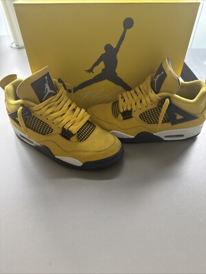 lightning jordan 4 stockx