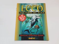 Ecco the Tides of time Brady Games Strategy Guide Book  *spine