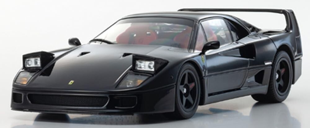 京商　KYOSHO 1/18 フェラーリ512 BB （ブラック） Kyosho Original KS08416BK 1/18 Ferrari F40 Black Model Car New | eBay