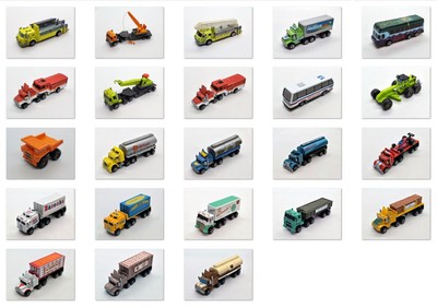 Micro Machines Semi Trucks RV Camper Trailers Buses - You Pick - Vintage Galoob