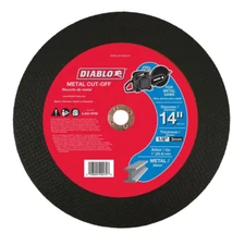 14 In. X 1/8 In. X 1 In. Metal High Speed Cut-Off Disc