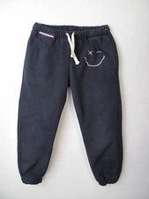 vintage havana navy jogger with smiley Girls Siz L/14 Navy Blue