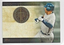 Derek Jeter 2012 Topps Gold Standard ML Baseball Insert Card #GS-45