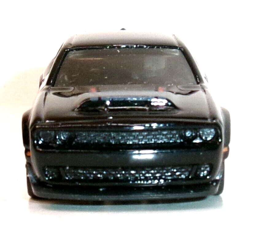Hot Wheels '18 Dodge Challenger SRT Demon Blu - Super Custom Wheel Swap Di AEB, Scala 1:64 - Foto 5