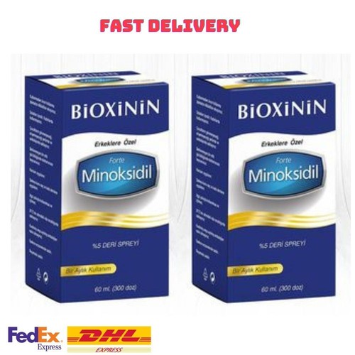 Forte Minoxidil 5% Skin Spray 60 ml 2 pack bioxinin forte 5% skin spray 2 pcs