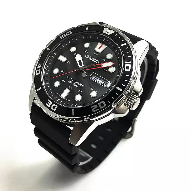 Casio solar best sale diver