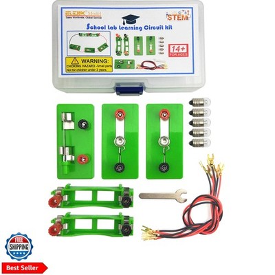 Physics Science Lab Learning Circuit kit,Electricity Experiment Set,Building ...