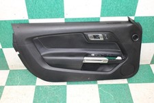 15-23 Mustang Coupe Black Lf Left Driver Side Front Door Trim Panel Armrest Oem