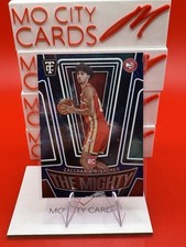 Zaccharie Risacher 2024-25 Totally Certified The Mighty Rookie Card #9 02/49