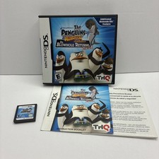 The Penguins of Madagascar: Dr Blowhole Returns Again Nintendo DS 2011 CIB