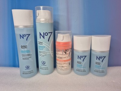 No7 Radiant Results (You pick item) Hot cloth cleanser, mask, eye make-up remove