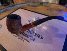 Vintage Edwards 12L Handmade Tobacco Pipe Algerian Briar Estate
