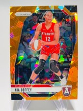 NIA COFFEY 2024 Panini Prizm WNBA  ORANGE ICE PRIZM #71 Dream